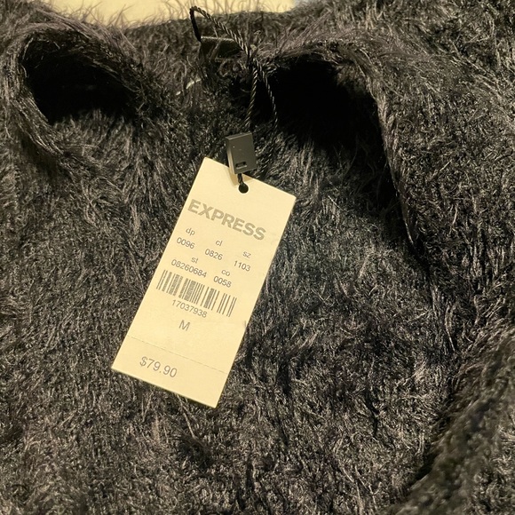 Express fuzzy sweater M - Picture 3 of 5